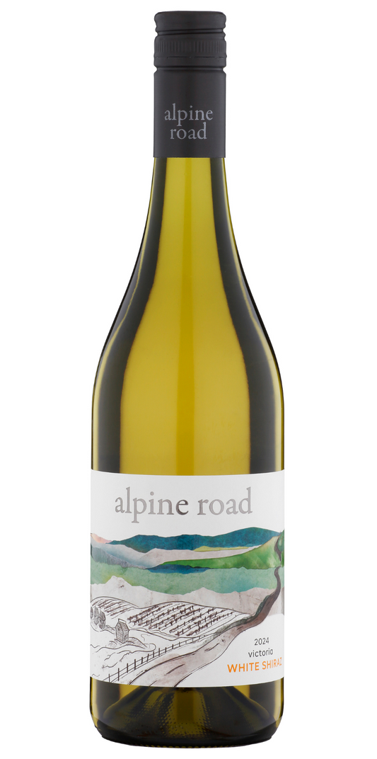 Alpine Road 2024 White Shiraz – 12 Pack