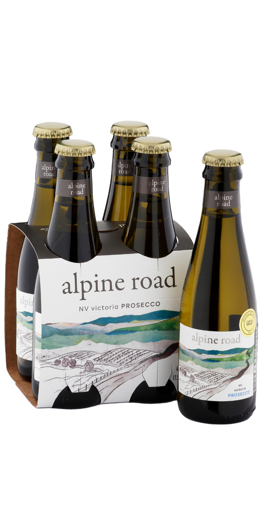 Alpine Road NV Prosecco Piccolos 24 Pack (200ml Bottles)