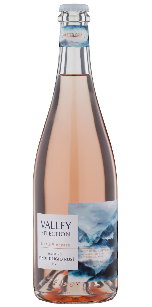 Valley Selection NV Sparkling Pinot Grigio Rosé - 6 Pack