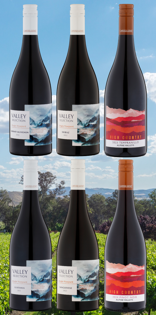 Red 6 Pack Premium Wines